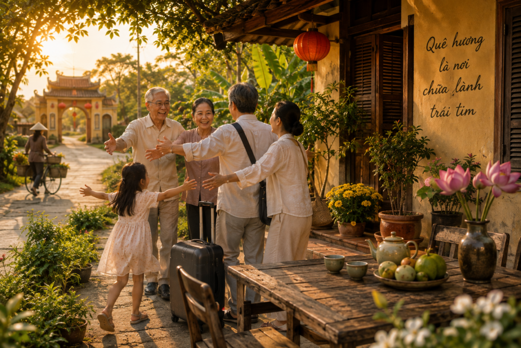 Trở về quê hương - Hành trình chữa lành từ những điều thân thuộc.