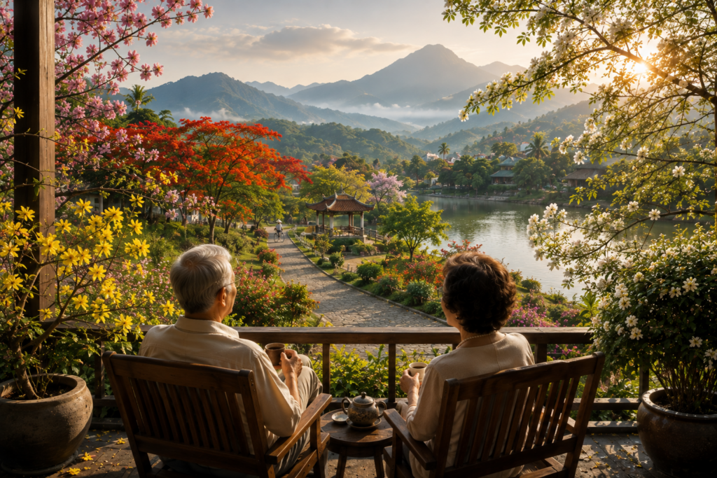 Thiên nhiên 4 mùa Việt Nam giúp cơ thể được nghỉ ngơi