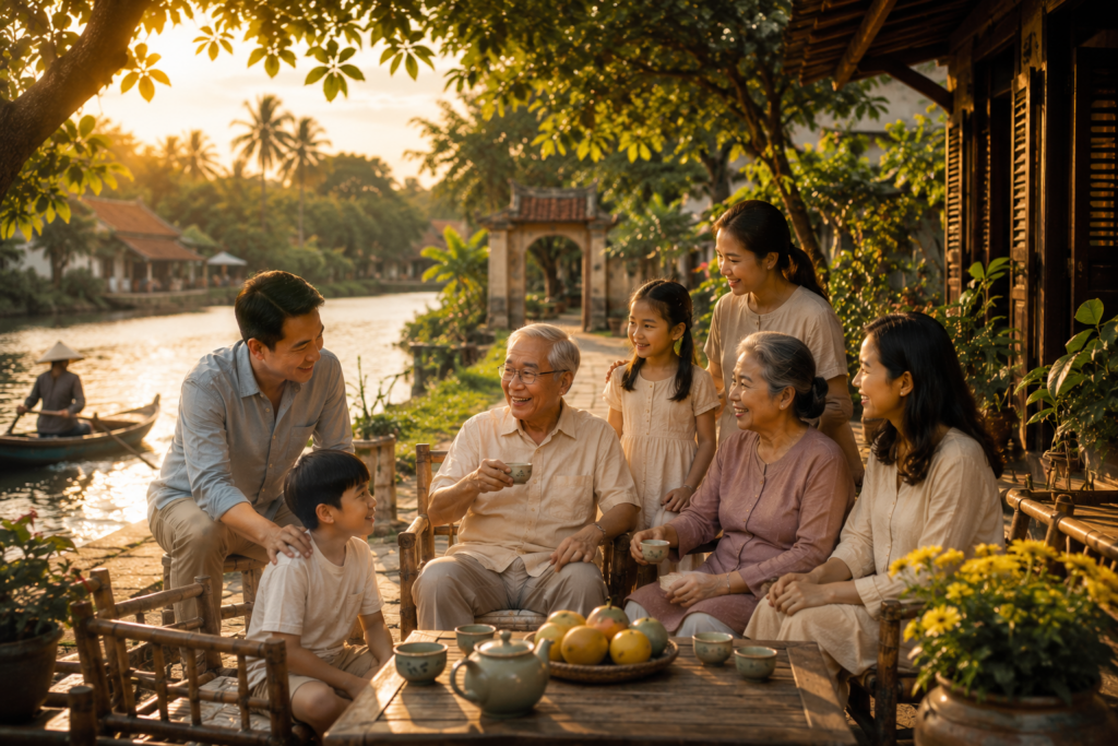 Quê hương luôn có một sức mạnh chữa lành thiêng liêng
